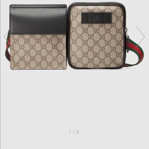 Gucci Double Belt Bag